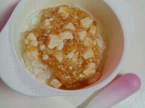 離乳食後期~えのきでベビー麻婆豆腐♪